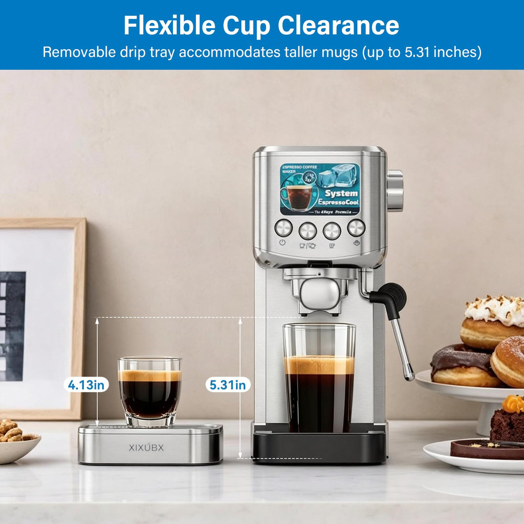 Cold Brew Espresso Machine with Milk Frother Z99849