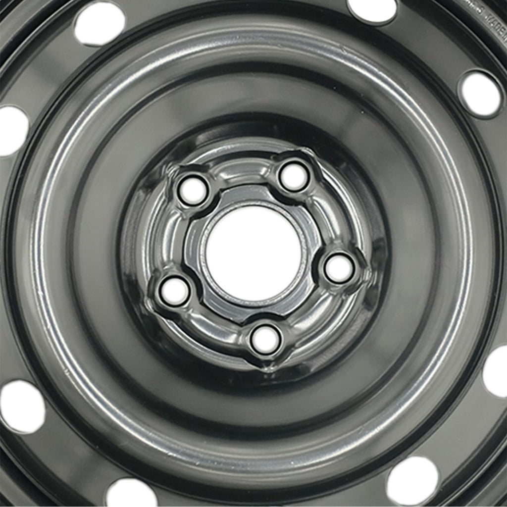 16" Steel Wheel Black Finish V691