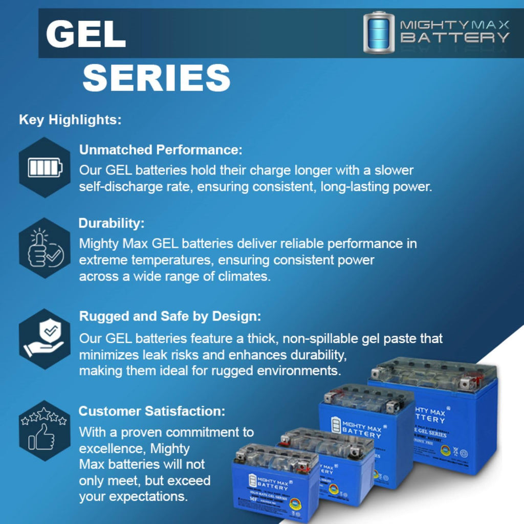 12V 11.2Ah Gel Battery L356535