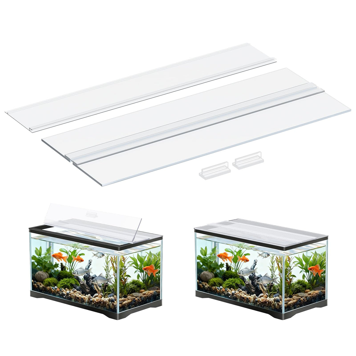 10 Gallon Clear Polycarbonate Aquarium Lid S159598