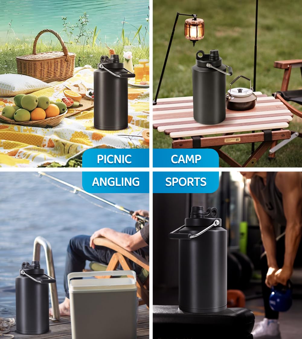 128 oz Stainless Steel Insulated Water Jug R905453