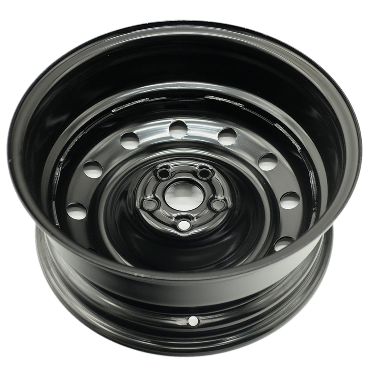 16" Steel Wheel Black Finish V691