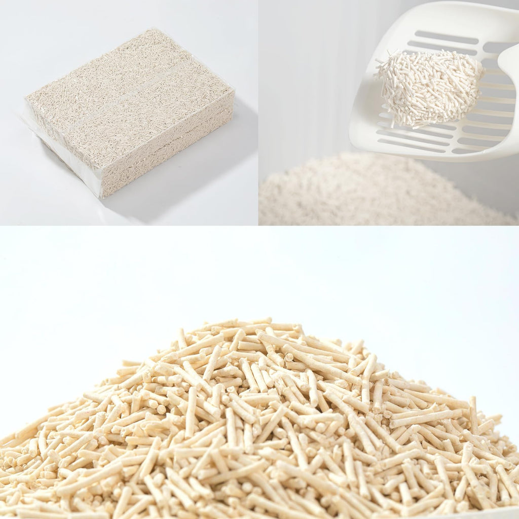 Tofu Cat Litter Fast Clumping Unscented 11.2lb D889315