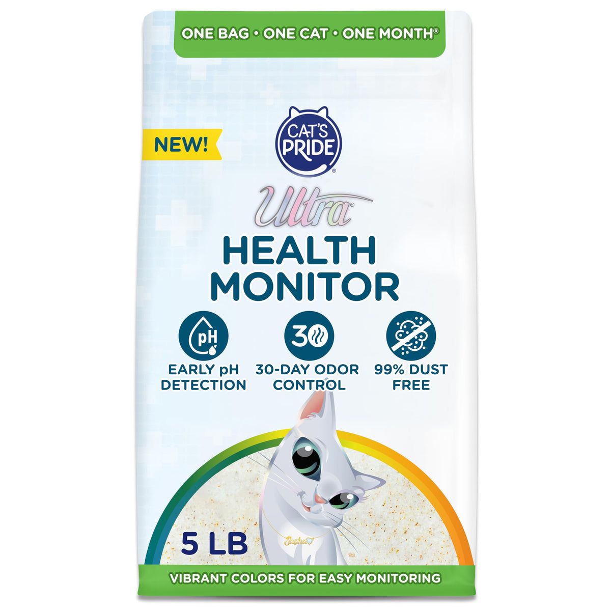 Color-Changing Crystal Cat Litter, 5lb R462