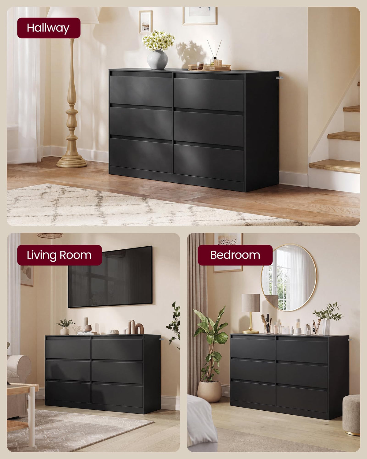 6 Drawer Dresser P568043