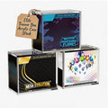 3 Pack Acrylic Case with Sliding Magnetic Lid S918