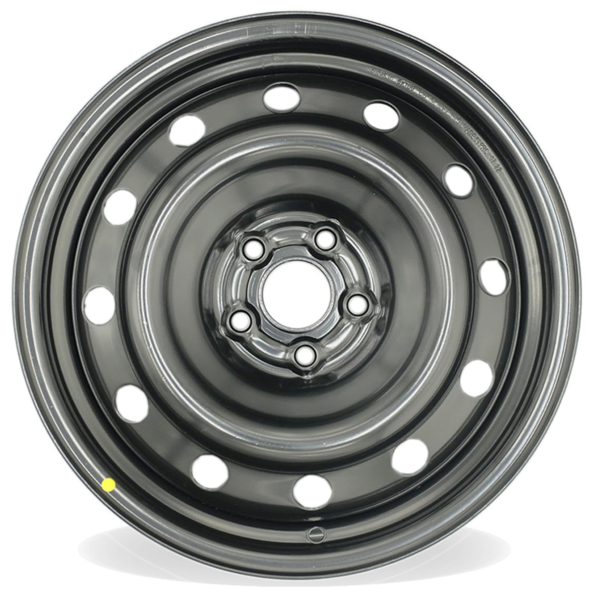 16" Steel Wheel Black Finish V691