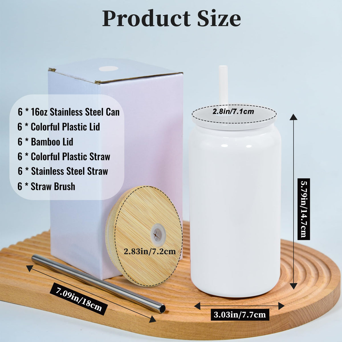 16oz 2Pack Double Wall Insulated Tumblers U199