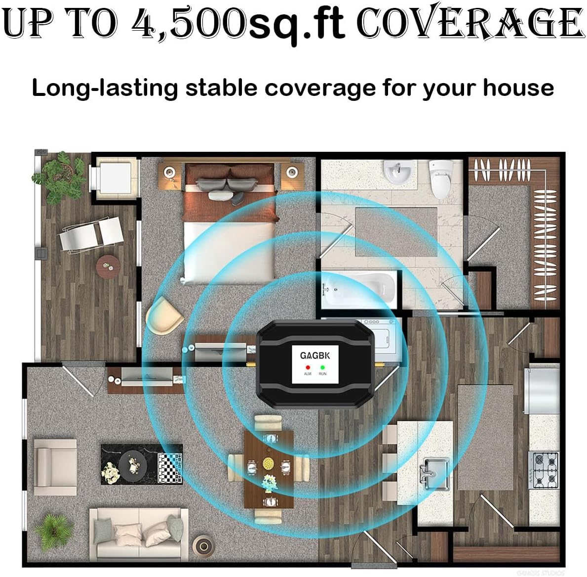 Cell Phone Signal Booster X3284
