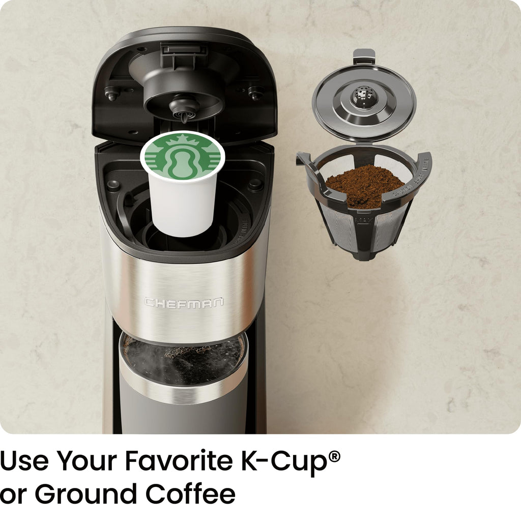 Single Serve Coffee Maker with 40oz Water Reservoir R70173