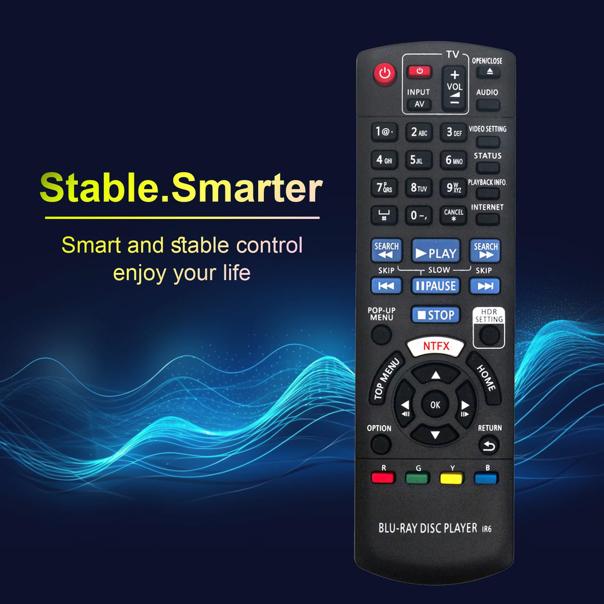 Replacement Remote Control U74840