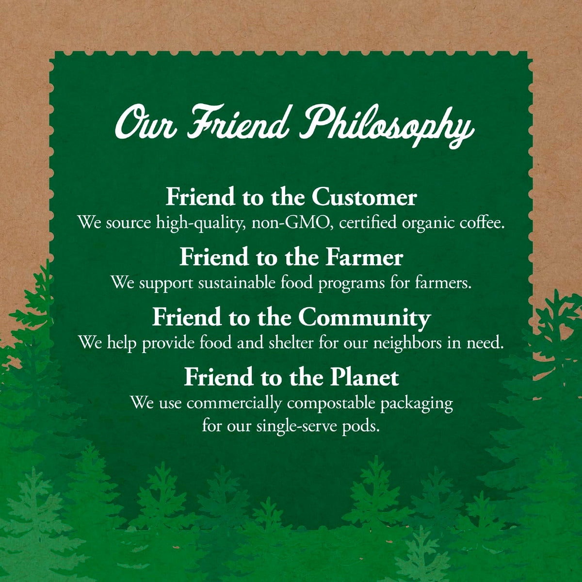 Organic Medium Roast Compostable Coffee Pods, 10CT K617