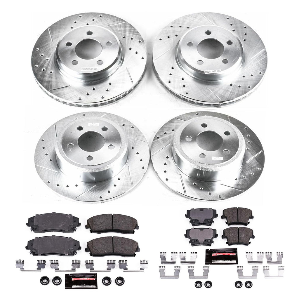Brake Pad & Rotor Kit Front & Rear L965068
