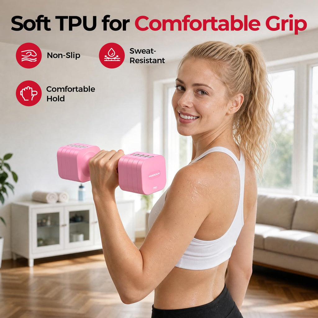 5-in-1 Adjustable Dumbbell Set L87215