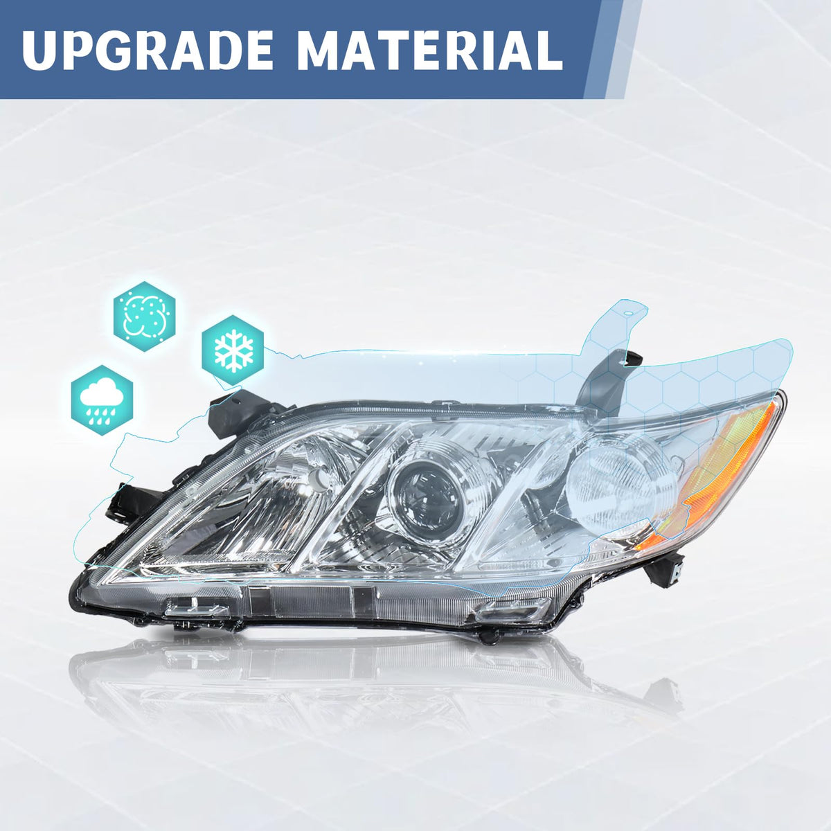 Pair of Headlights Assembly J32053
