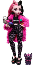 Monster High Doll Set with Pet Bat, Sleepover Clothes & Accessories G2600