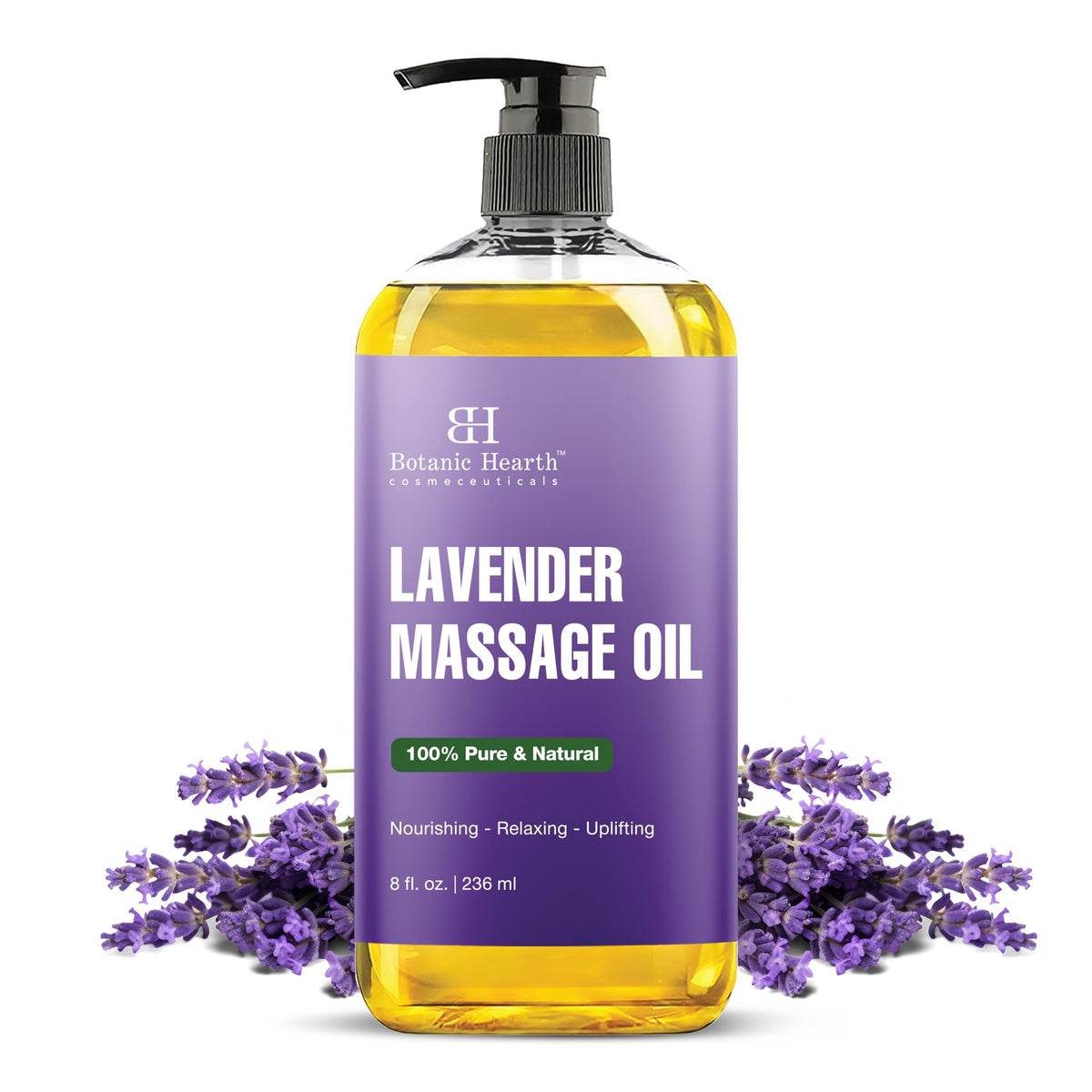 Lavender Massage Oil 8 Fl Oz M80540