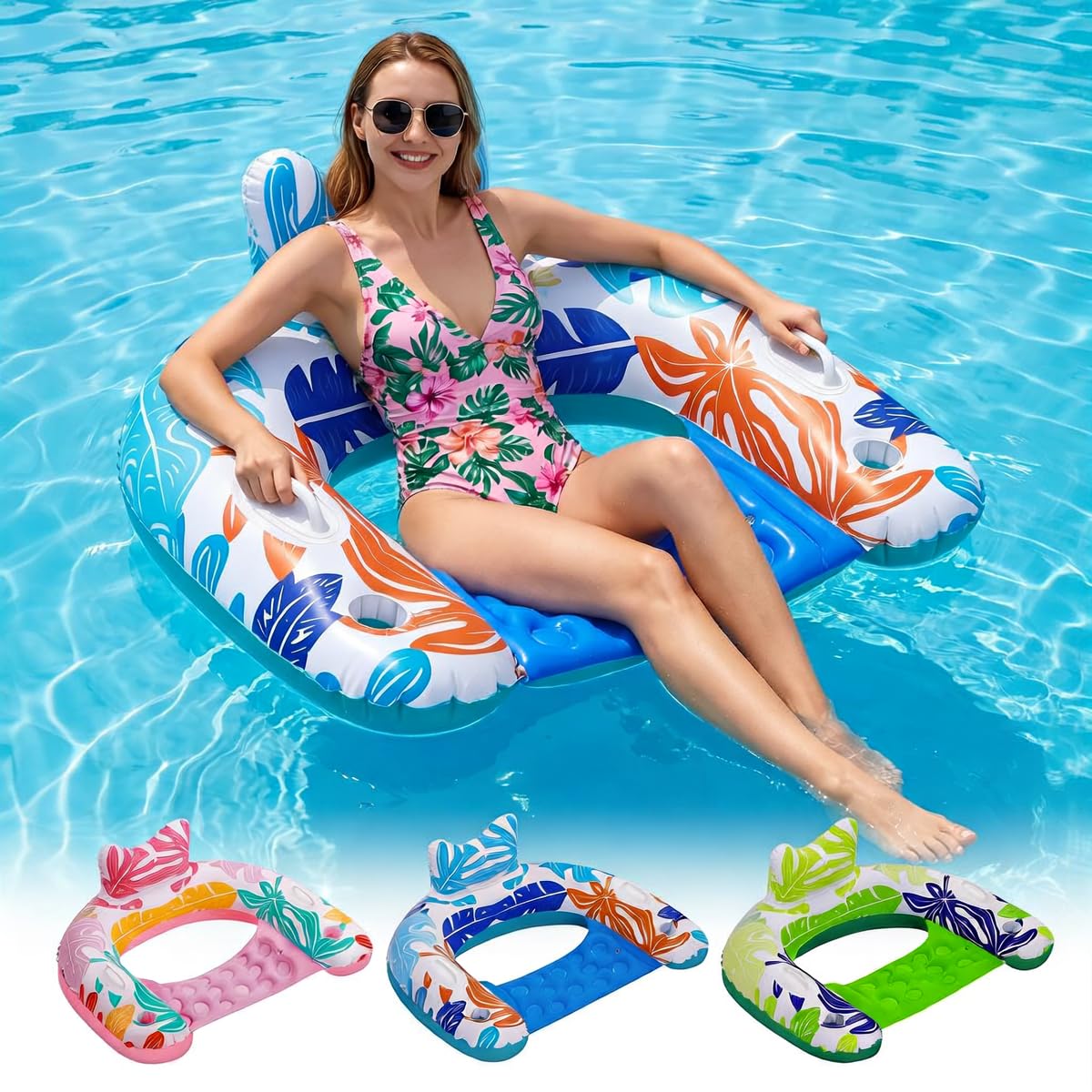 3 Pack Inflatable Pool Floats W386673