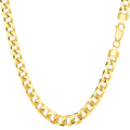 14k Yellow Gold Cuban Link Chain Necklace P6093