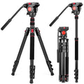 72" Heavy Duty Fluid Head Camera Tripod with Carry Bag L3571