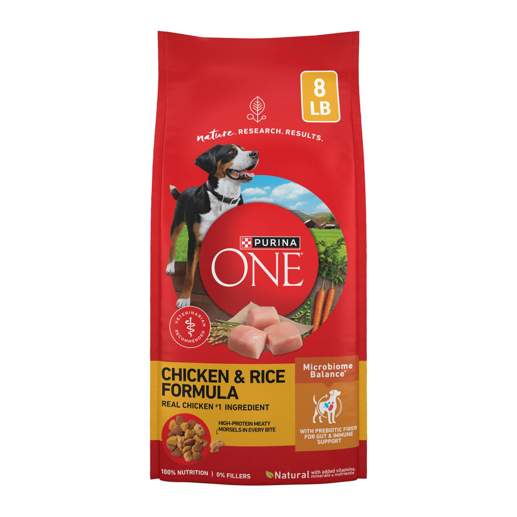 Chicken & Rice Formula Dry Dog Food 8 lb Bag M240630