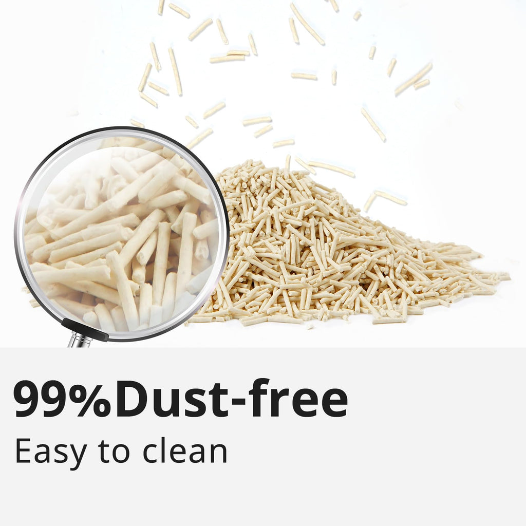 Tofu Cat Litter Fast Clumping Unscented 11.2lb D889315