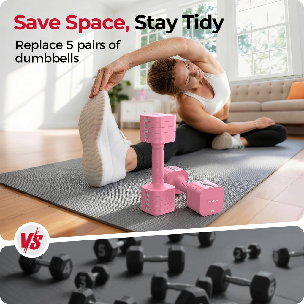 5-in-1 Adjustable Dumbbell Set L87215