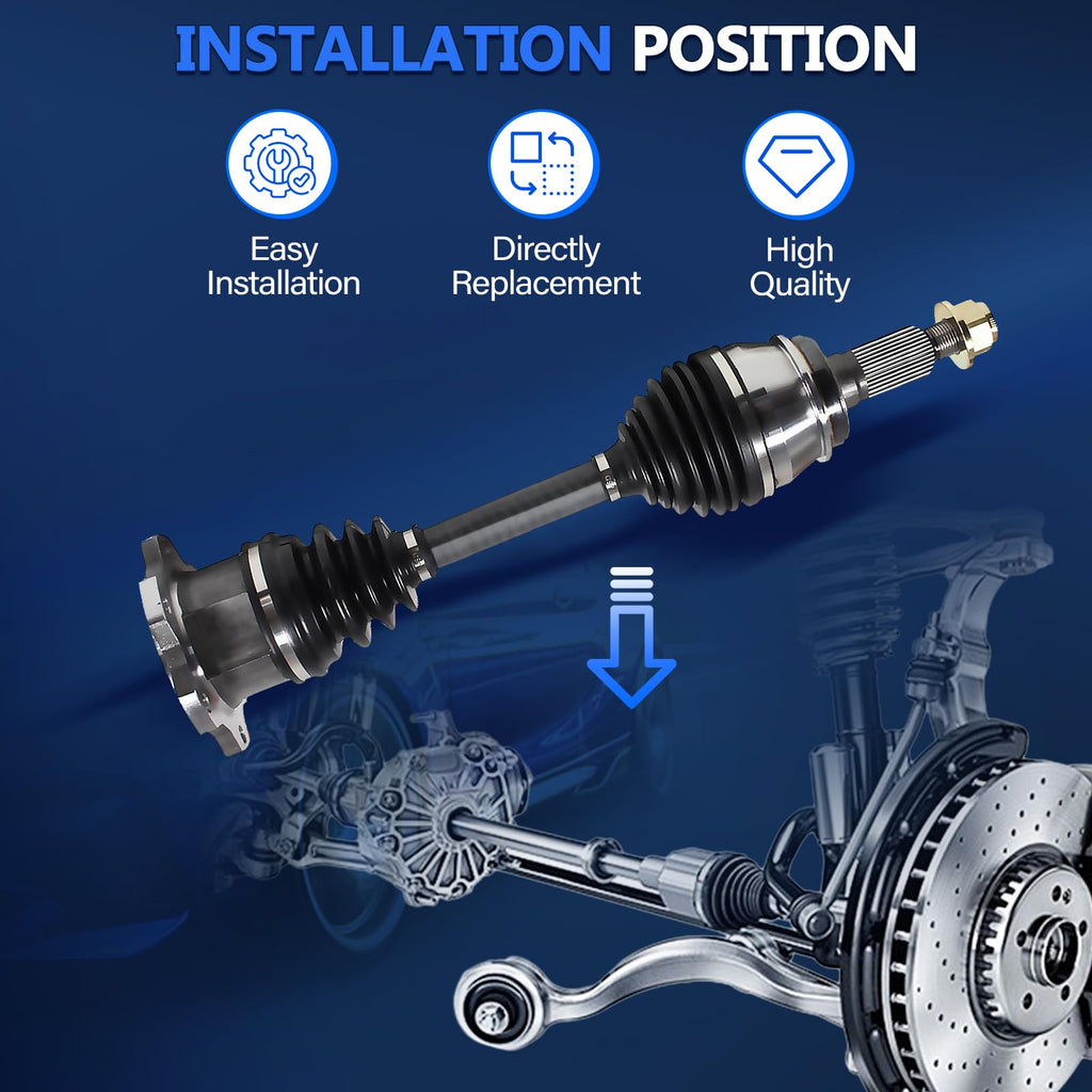 CV Axle Front Pair Q2800