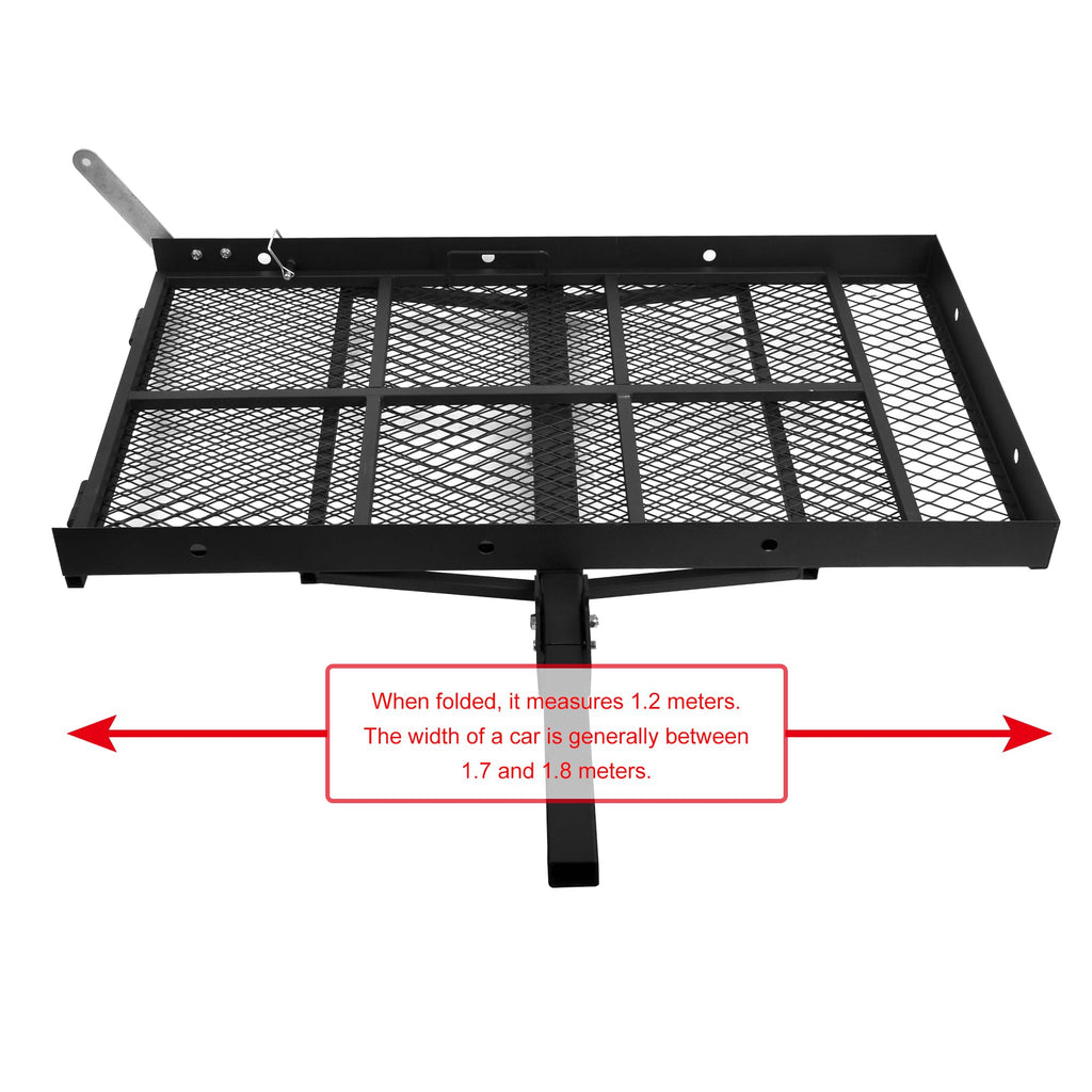 Folding Wheelchair Scooter Carrier Rack 250KG Ramp Hitch Mount T752419