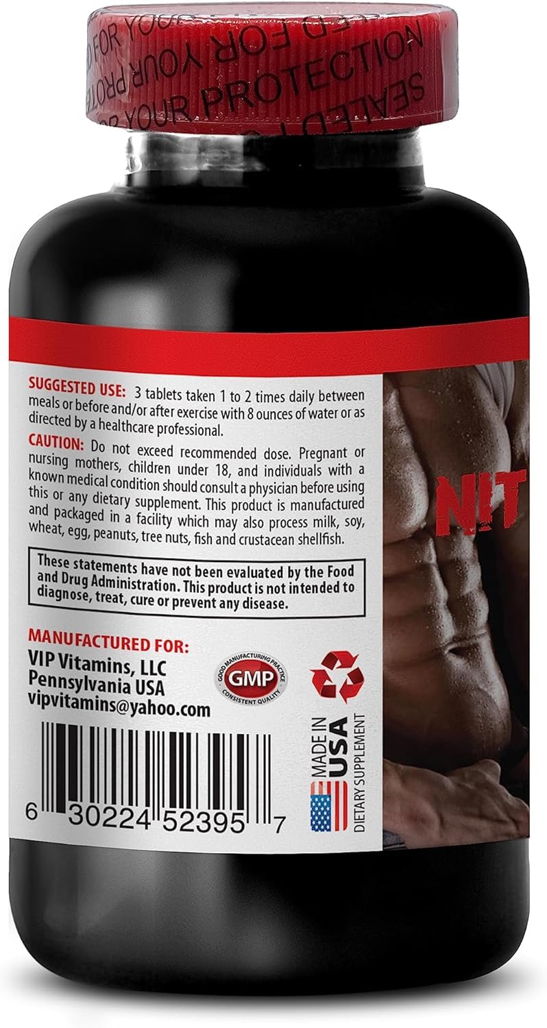 Nitric Oxide Supplement Pills K7783