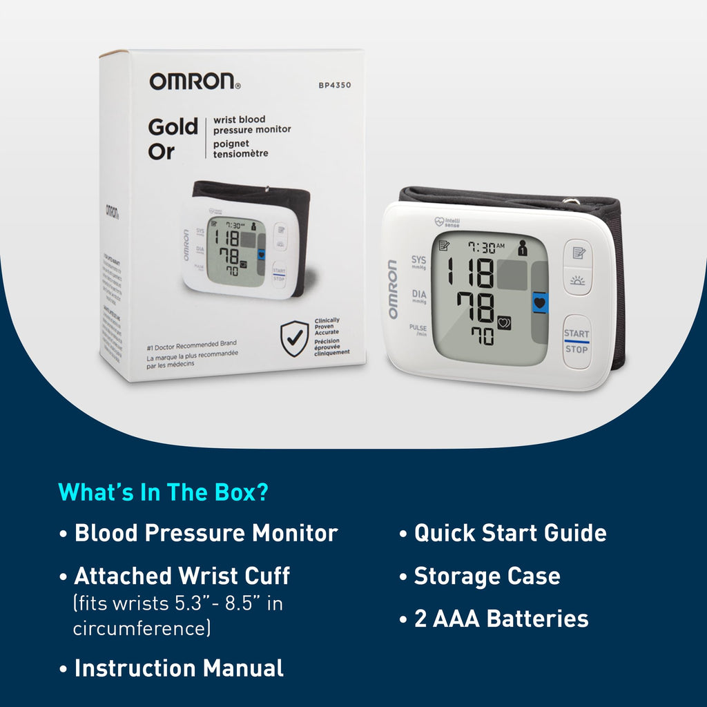 Wireless Wrist Blood Pressure Monitor K840