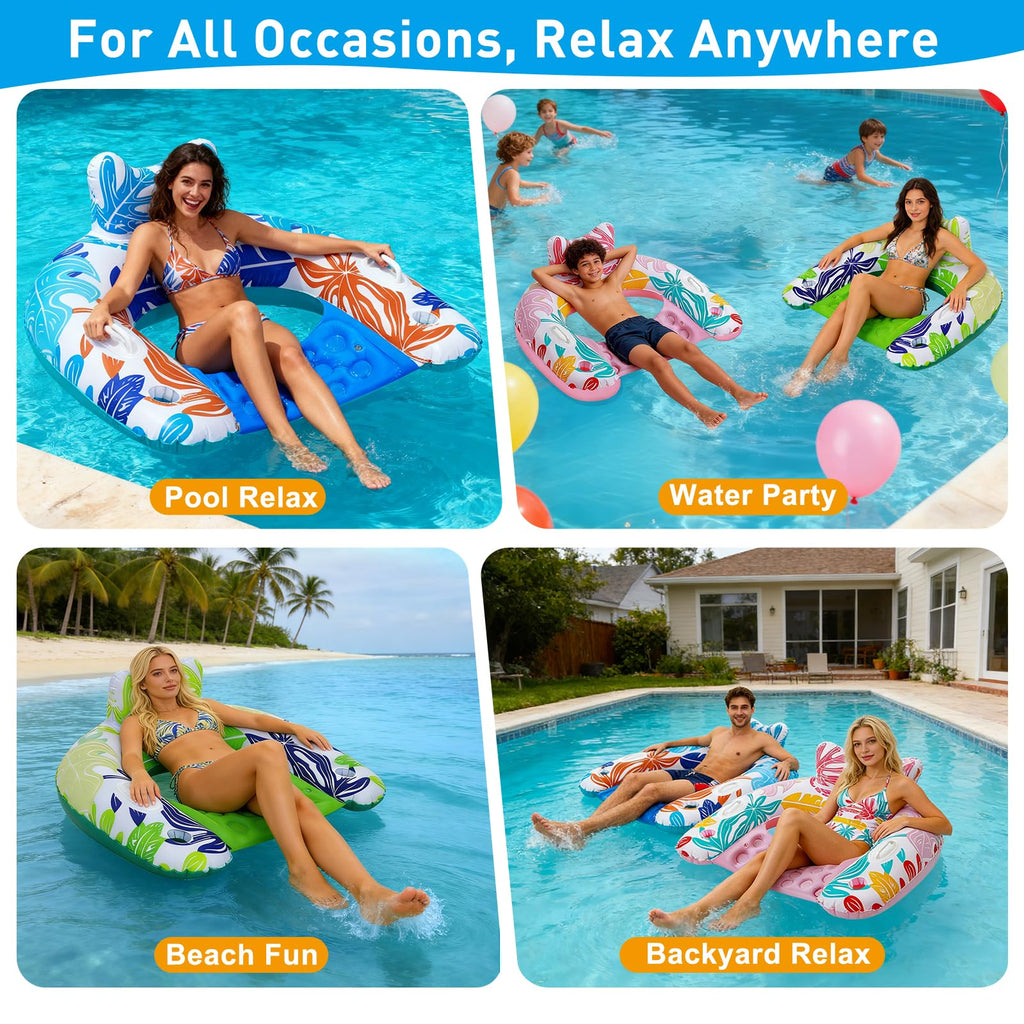3 Pack Inflatable Pool Floats W386673