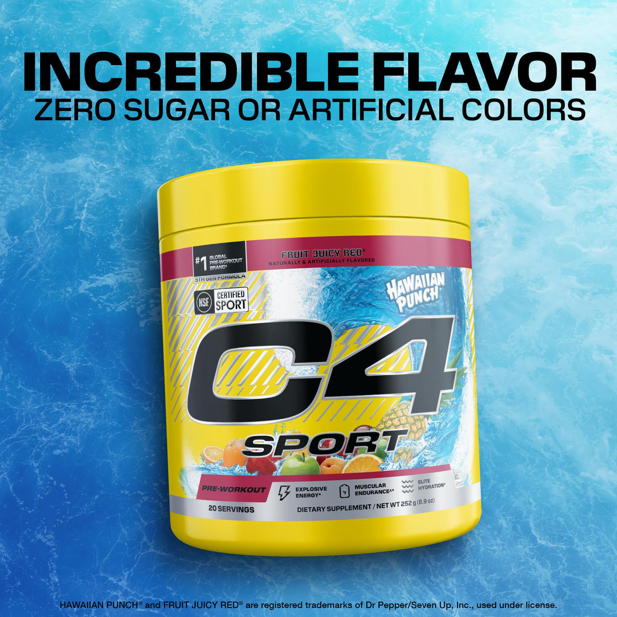 Pre Workout with 200mg Caffeine, 20 Servings V807