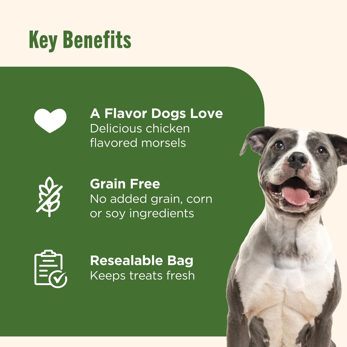 Chicken Dog Treats 30 oz Pouch A878