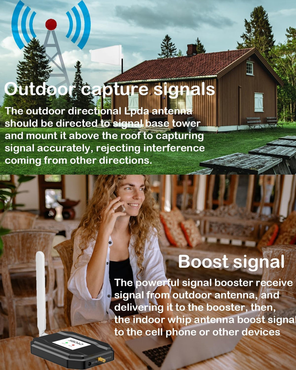 Cell Phone Signal Booster X3284