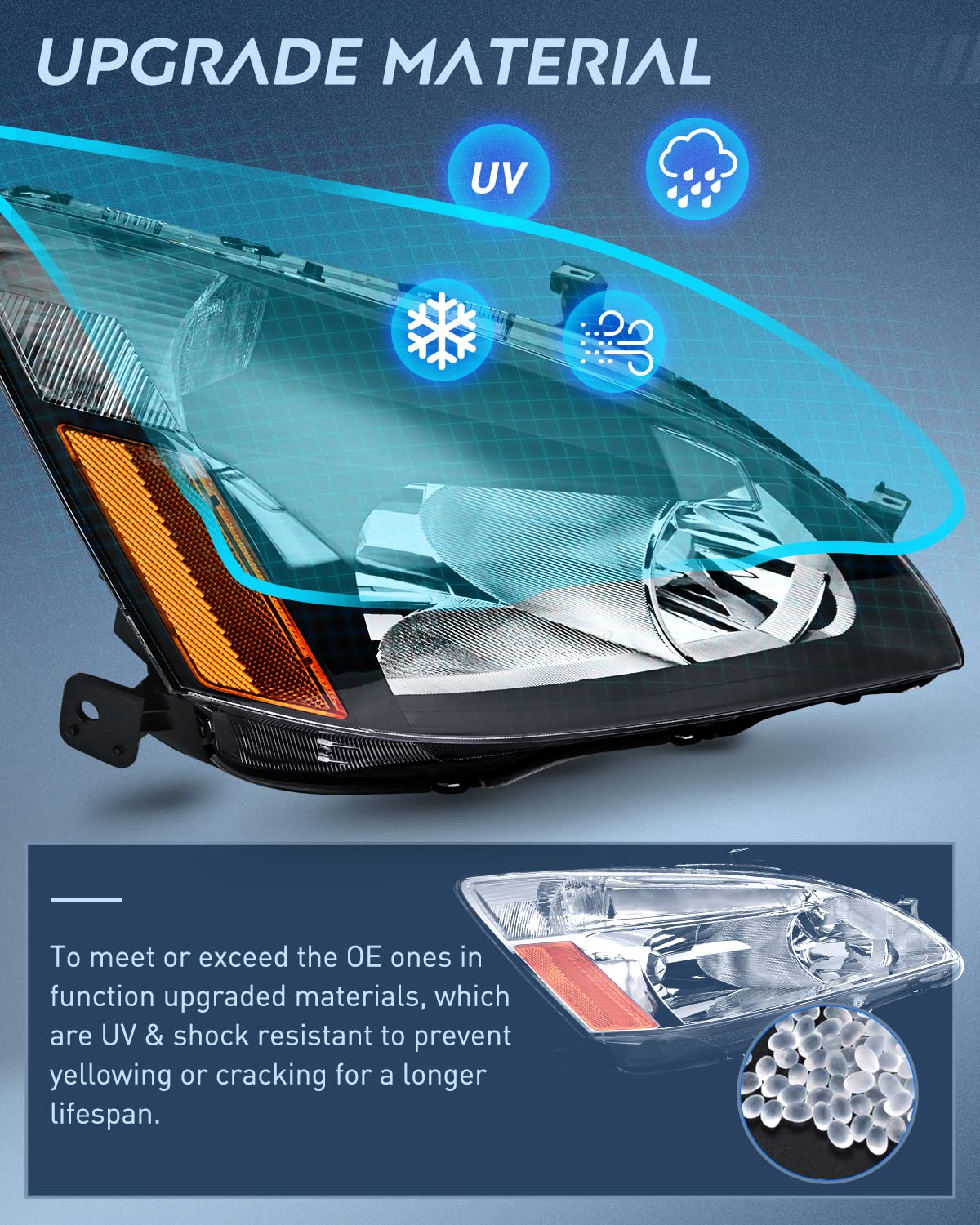 Headlight Assembly Q38342