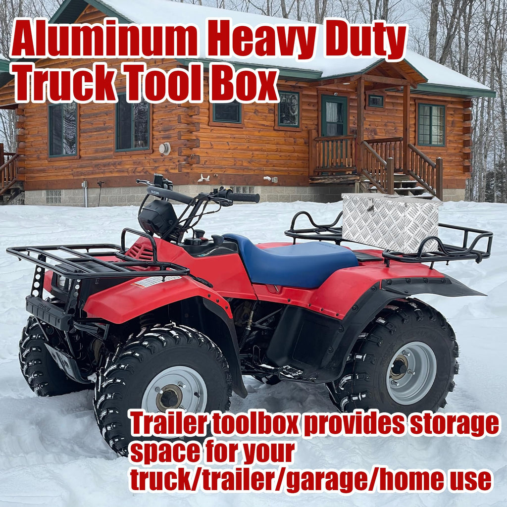 16 Inch Aluminum Waterproof Truck Tool Box with Lock and Keys R230