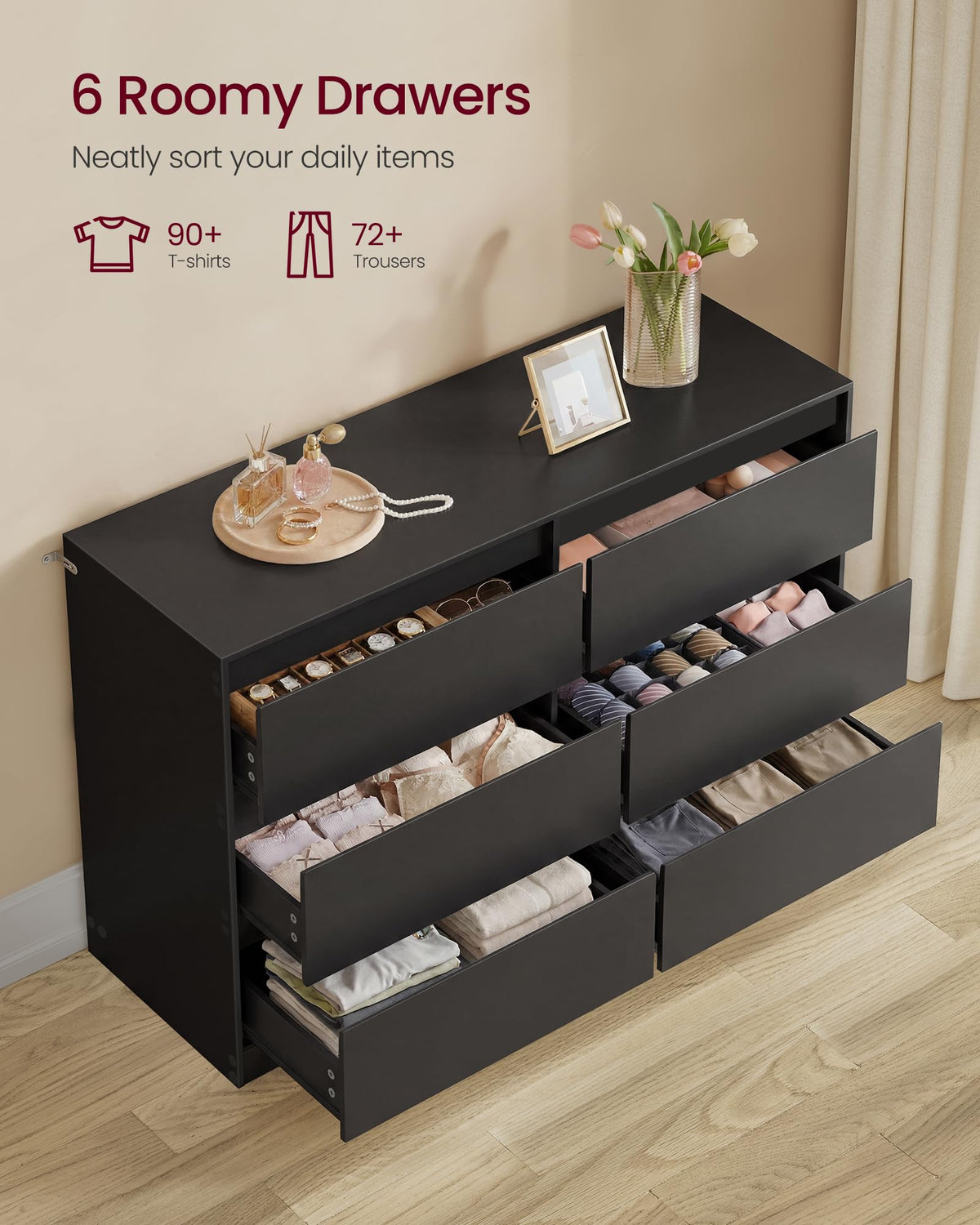 6 Drawer Dresser P568043