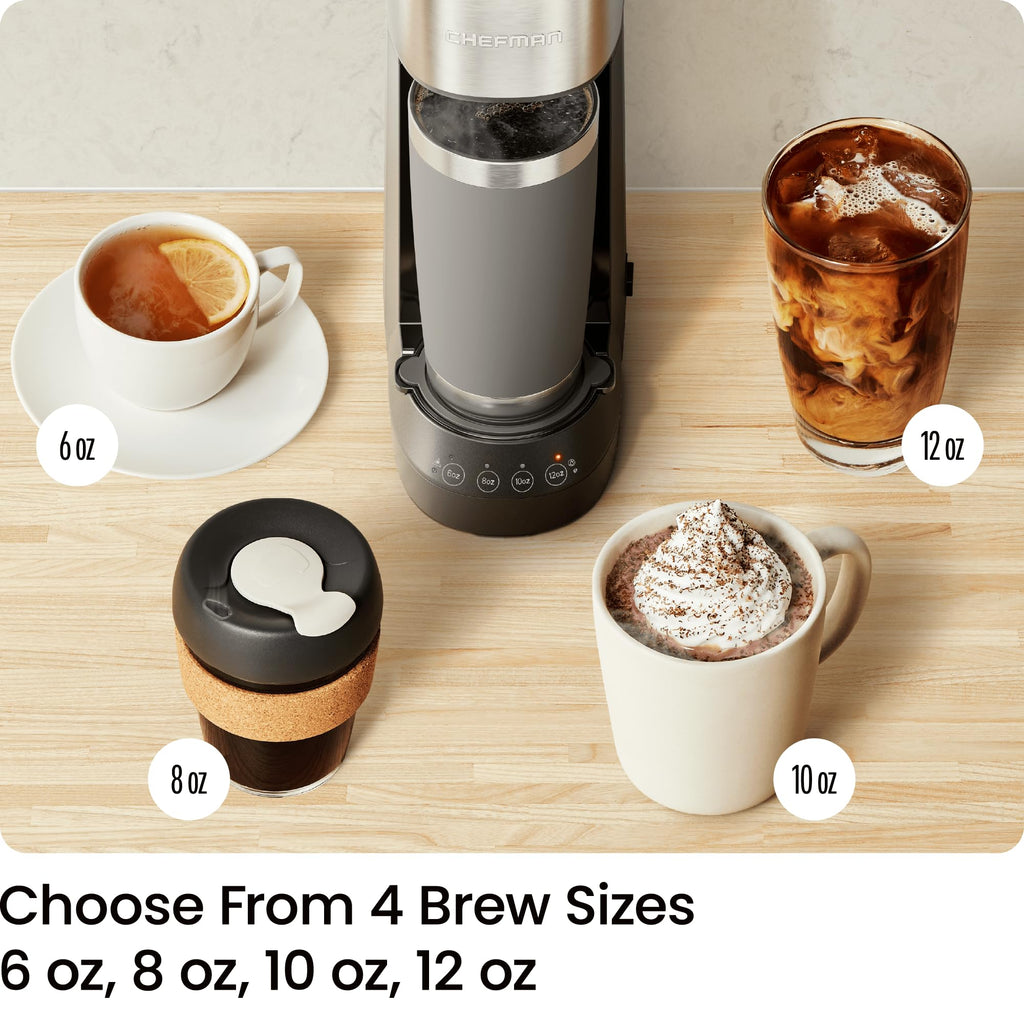 Single Serve Coffee Maker with 40oz Water Reservoir R70173