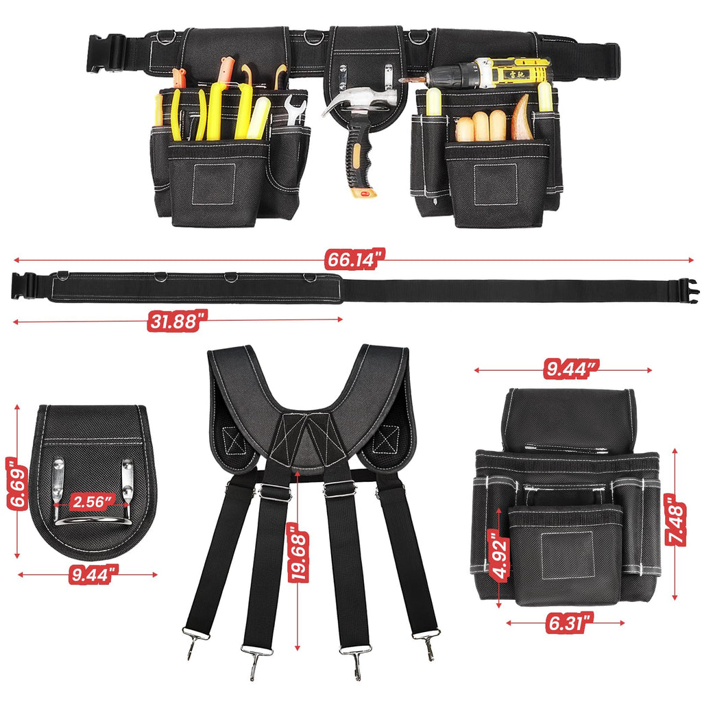 Tool Belt with Suspenders G95079