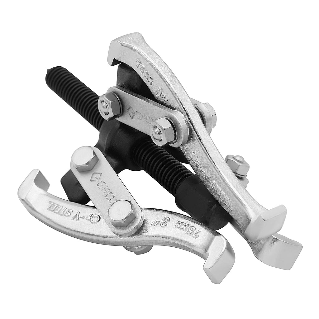3-Jaw Gear Puller, 3 Inch Max Reach, 3-Ton Safe Working Load E41869