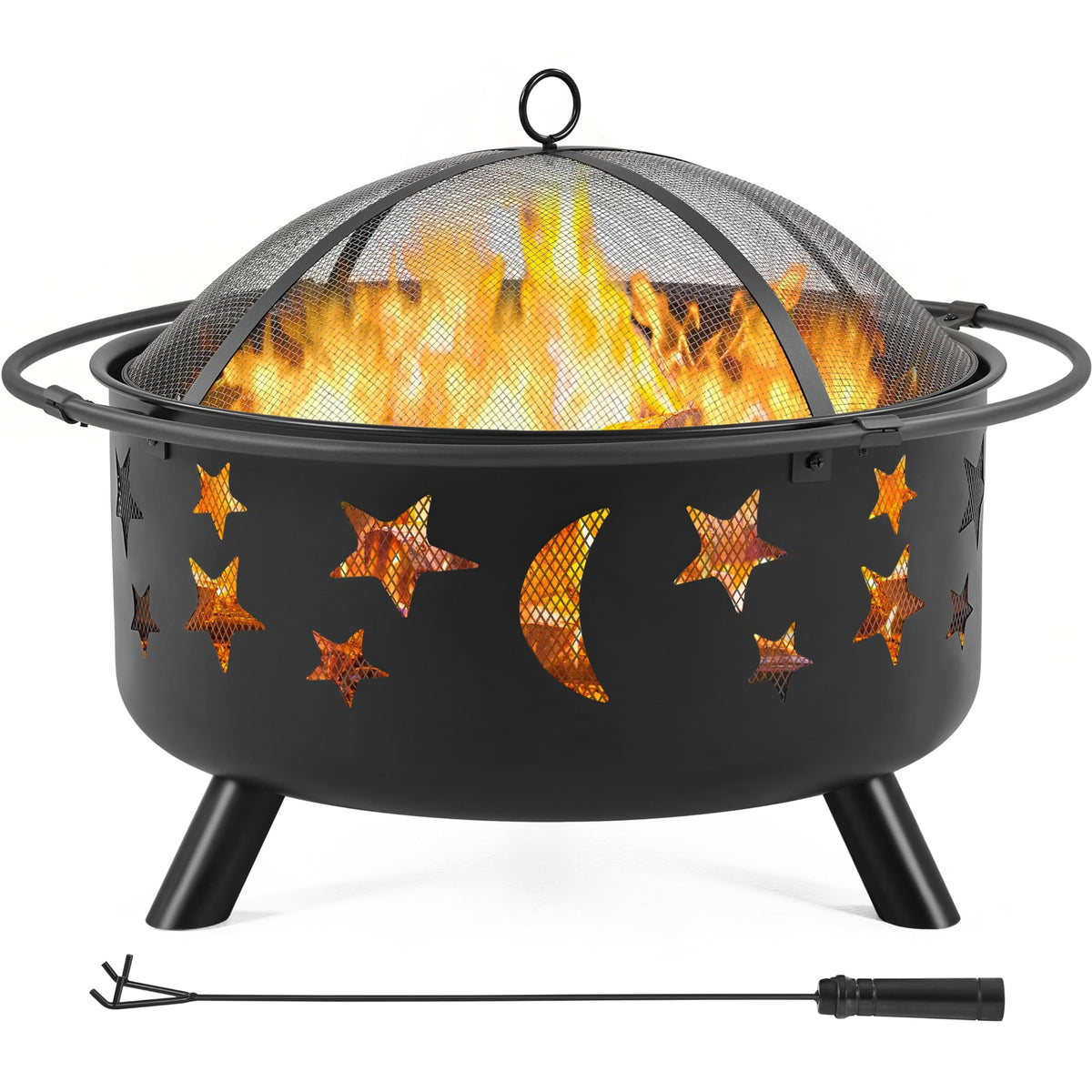 30in Wood Burning Fire Pit K907