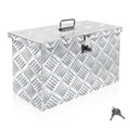 16 Inch Aluminum Waterproof Truck Tool Box with Lock and Keys R230