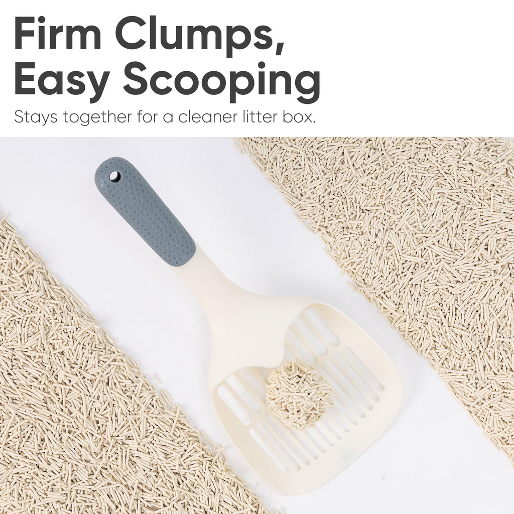 Unscented Plant-Based Clumping Tofu Cat Litter 12 lb E718846