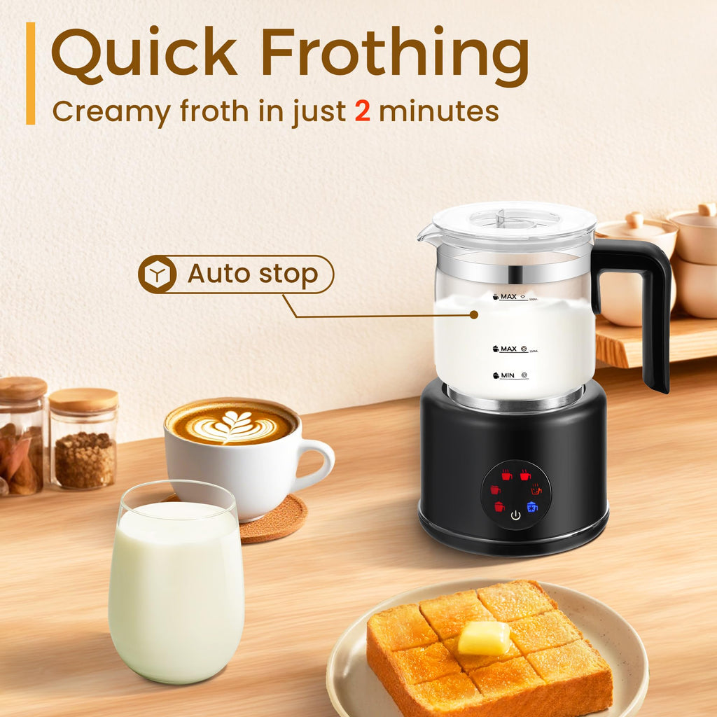6 in 1 Electric Milk Frother and Steamer O96457