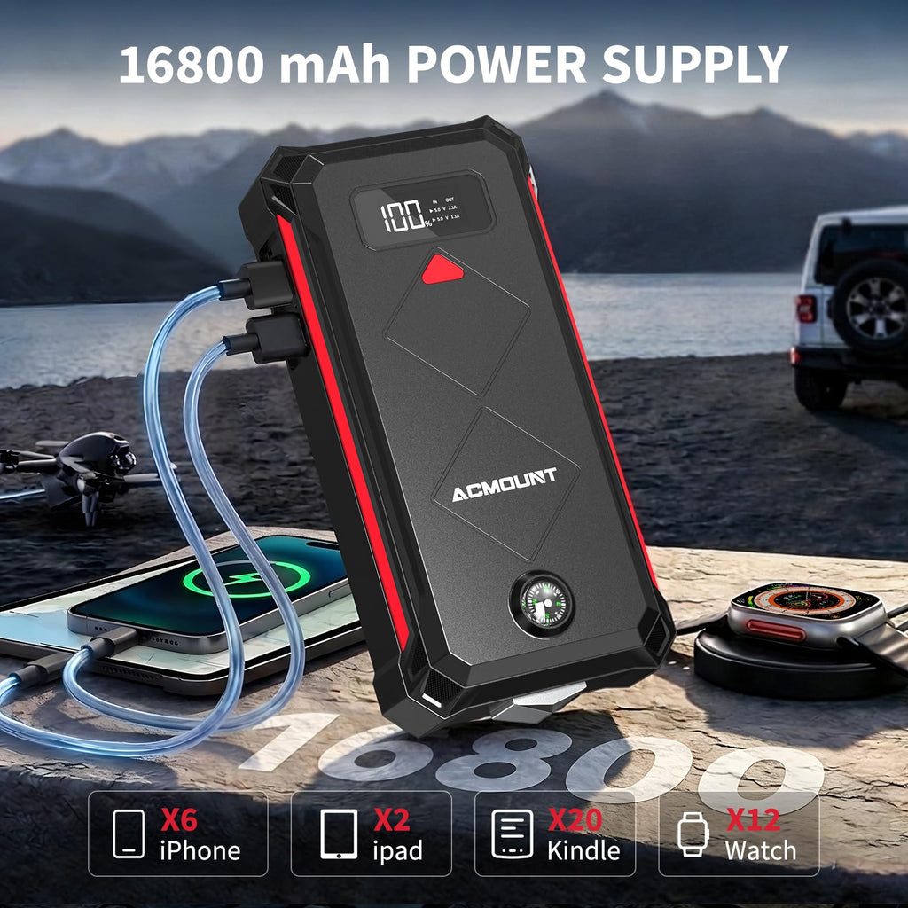 5000A Car Battery Jump Starter D578