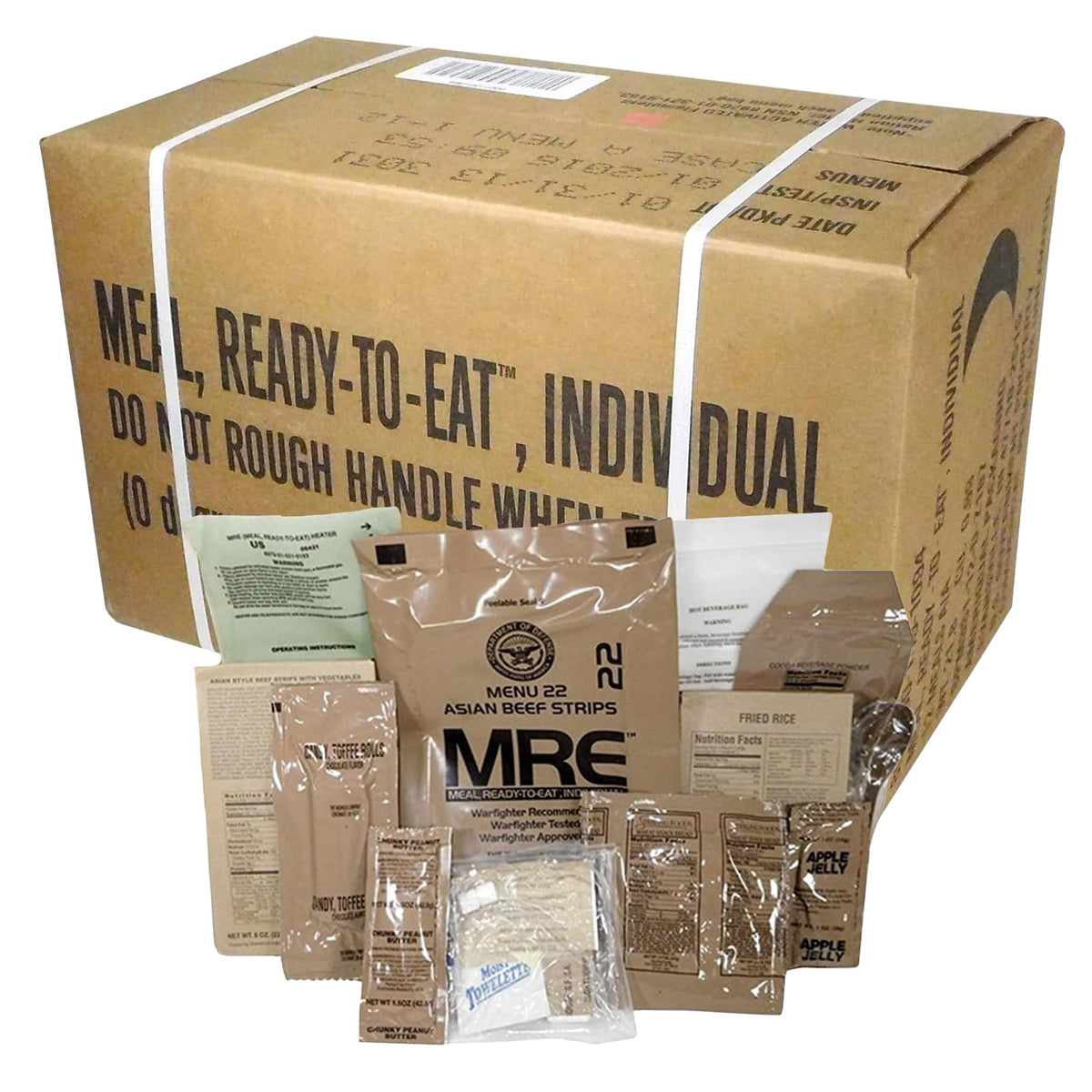 12-Pack Freeze Dried MRE J91786