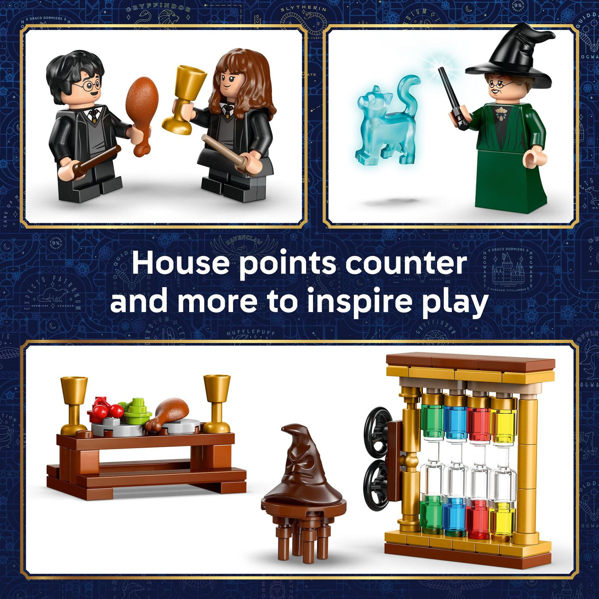 LEGO Harry Potter Hogwarts Castle Sorting Hat Ceremony 76460 F9819