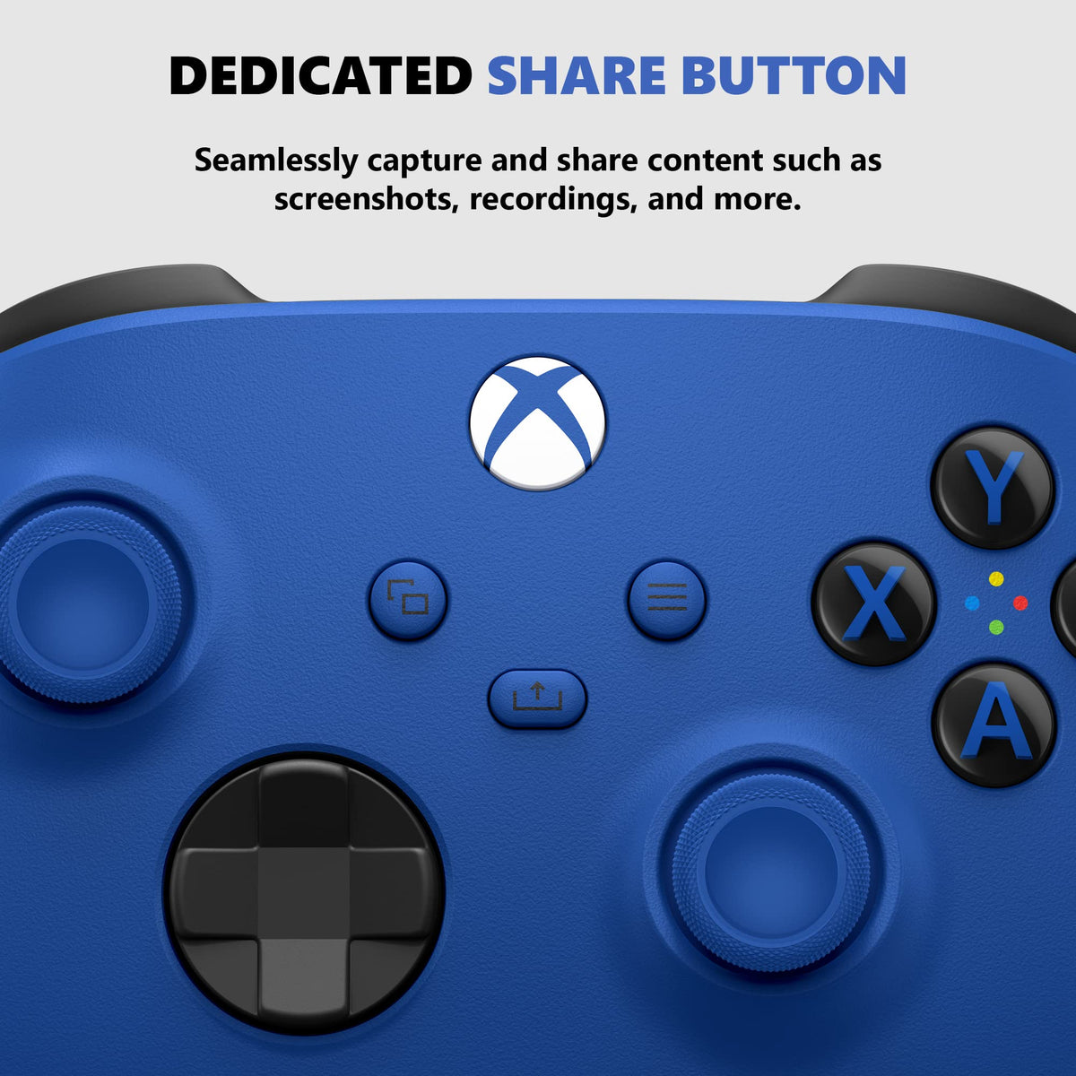 Xbox Wireless Controller Shock Blue U682