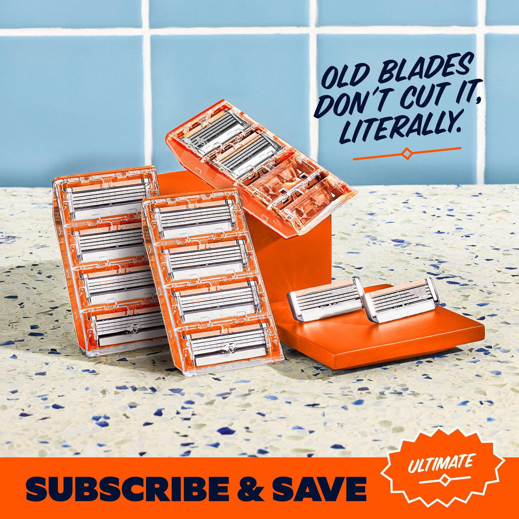 Black 16 Razor Refills + Handle G4347